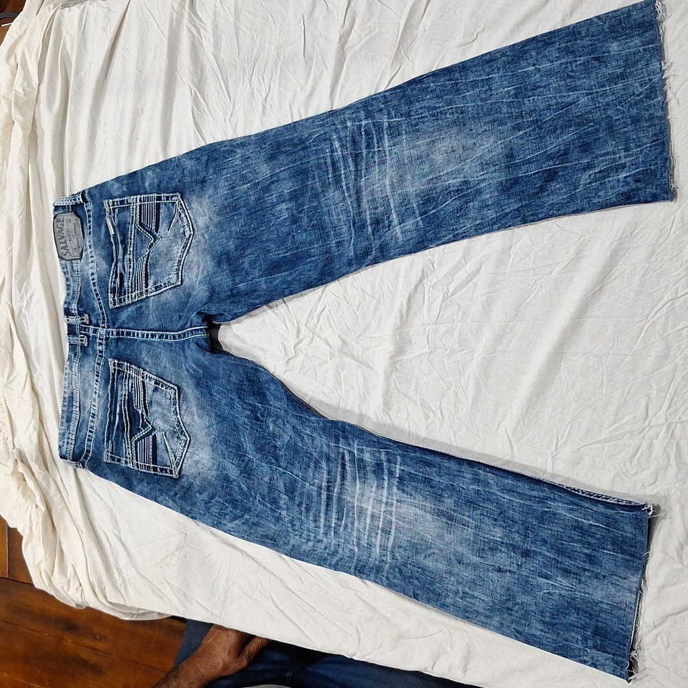 Salvage buckle pants mayhem regular bootcut